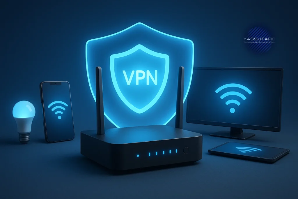 vpn no roteador protegendo dispositivos