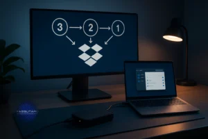 Estratégia 3 2 1 Backup com Dropbox e HD externo sincronizando dados