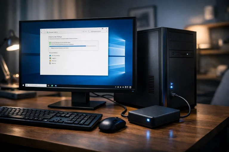 Como usar o Histórico de Arquivos do Windows para Backup Automático sem Nuvem